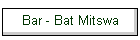 Bar - Bat Mitswa
