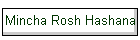 Mincha Rosh Hashana
