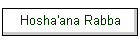 Hosha'ana Rabba