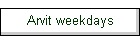 Arvit weekdays